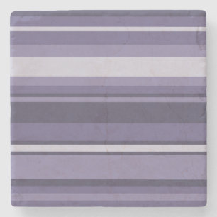 Dessous-de-verre En Pierre Bandes de cuir violet