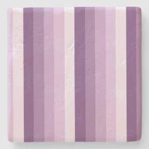 Dessous-de-verre En Pierre Bandes d'ombre prune violette