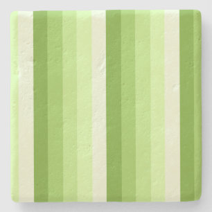 Dessous-de-verre En Pierre Bandes d'ombre vert citron