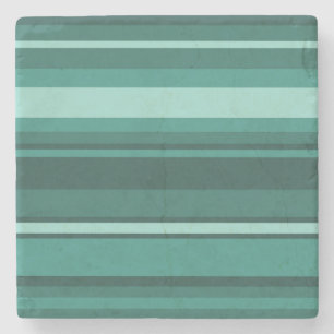Dessous-de-verre En Pierre Bandes turquoises