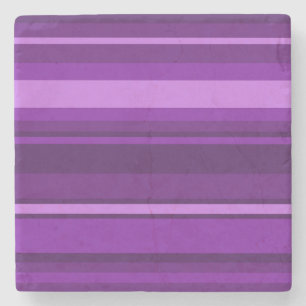 Dessous-de-verre En Pierre Bandes violettes