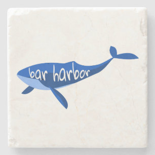 Dessous-de-verre En Pierre Bar Harbour Maine Whale