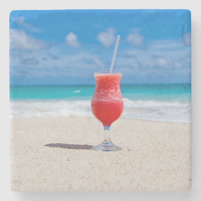 Dessous-de-verre En Pierre Beach Cheers (Devant)