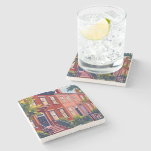Dessous-de-verre En Pierre Beacon Street Boston Massachusetts