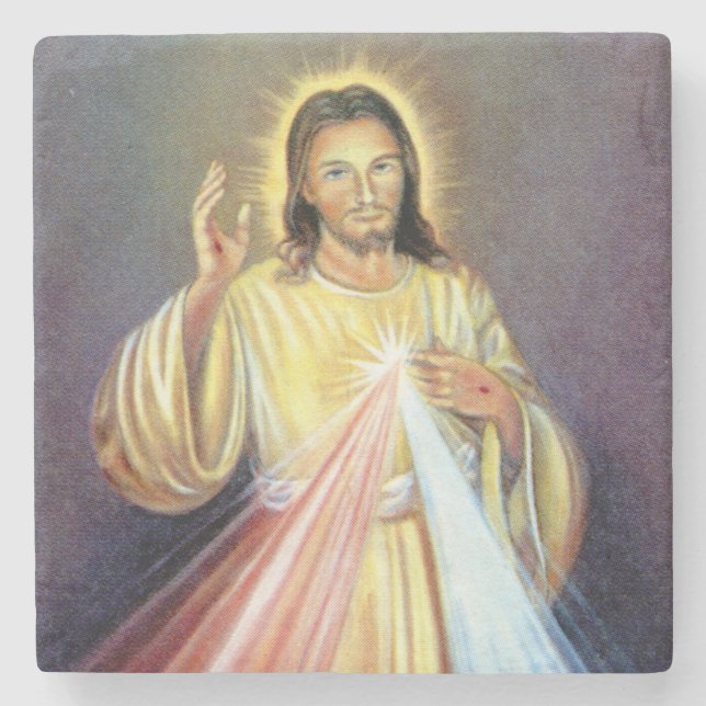 Dessous-de-verre En Pierre Beau Jésus-Christ (Devant)