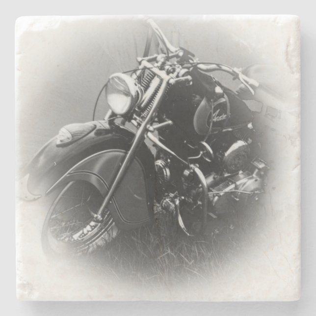 Dessous-de-verre En Pierre Beer Motorcycle Coaster 3 (Devant)