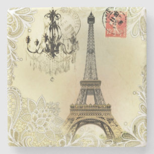 Dessous-de-verre En Pierre beijal lace chandelier eiffel