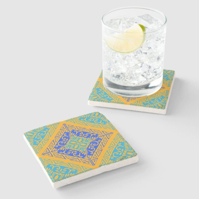 Dessous-de-verre En Pierre Belle Carrelage Boho  (Côté)