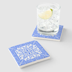 Dessous-de-verre En Pierre Belle Trivet Carrelage Bleu