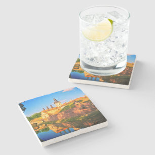 Dessous-de-verre En Pierre Biélorussie Б е л р а у с Château de Nesvizh à Nia