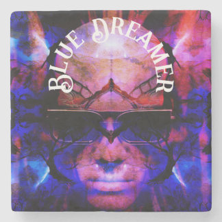 Dessous-de-verre En Pierre Blue Dreamer