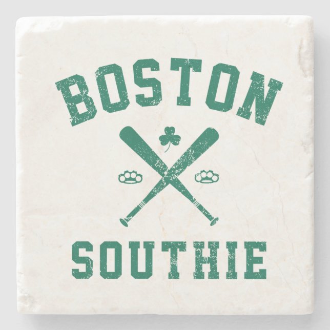 Dessous-de-verre En Pierre Boston Southie (Devant)
