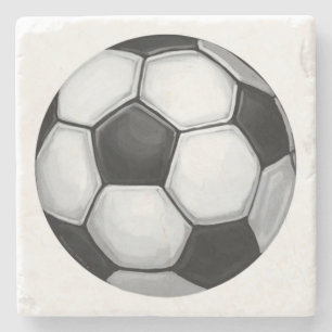 Dessous-de-verre En Pierre Boule de football