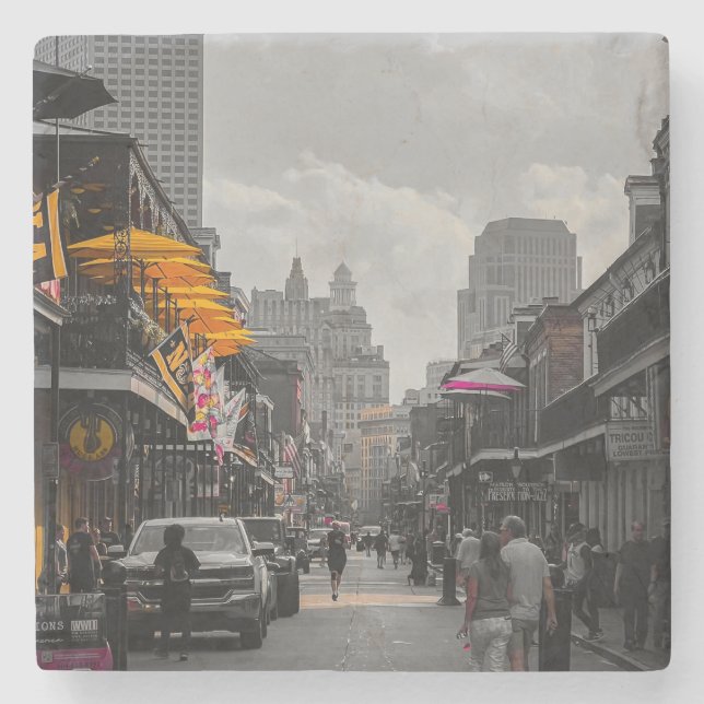 Dessous-de-verre En Pierre Bourbon St (Devant)