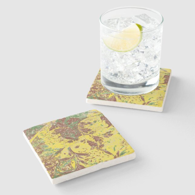 Dessous-de-verre En Pierre Brise d'automne (Côté)