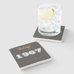 Dessous-de-verre En Pierre Cadeau édition limitée Vintage 1967