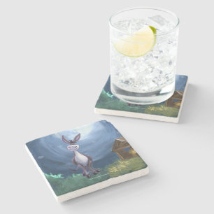 Dessous-de-verre En Pierre Cadeaux et accessoires Donkey