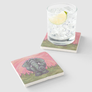 Dessous-de-verre En Pierre Cadeaux et accessoires éléphants