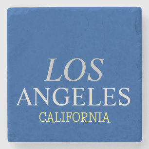 Dessous-de-verre En Pierre Californie Los Angeles City USA Retro Vintage