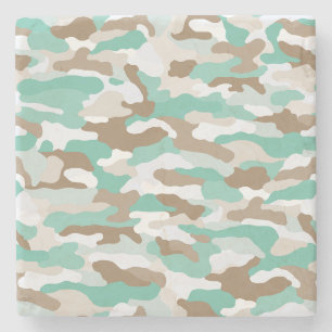 Dessous-de-verre En Pierre Camouflage côtier