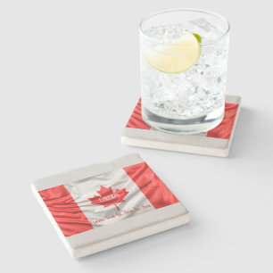 Dessous-de-verre En Pierre CANADA D'un océan à l'autre