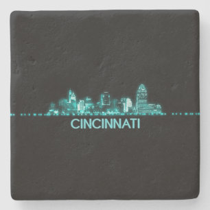 Dessous-de-verre En Pierre Cancinnati Skyline