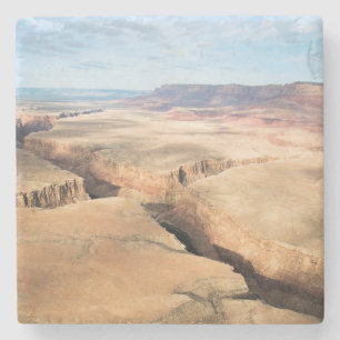 Dessous-de-verre En Pierre Canyon dans le canyon