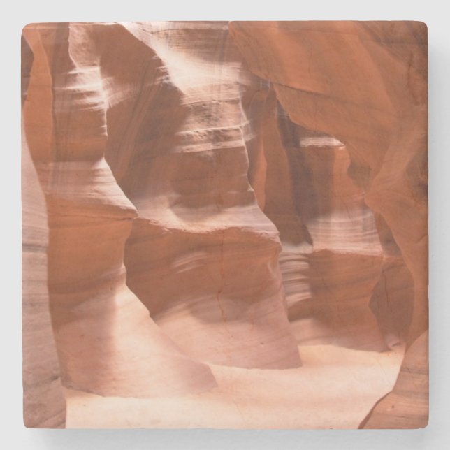 Dessous-de-verre En Pierre Canyon d'antilope, naturellement Lit (Devant)