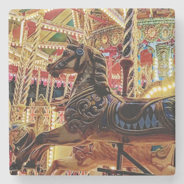 Dessous-de-verre En Pierre Carousal (Devant)