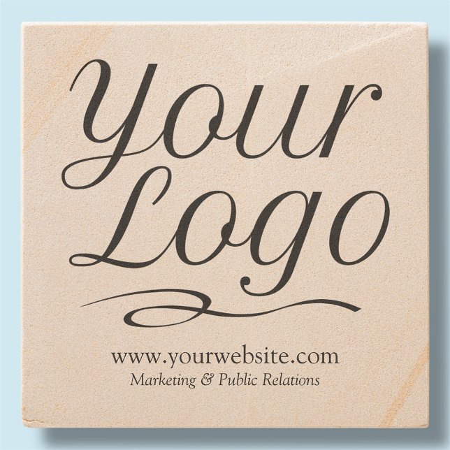 Dessous-de-verre En Pierre Carré Sandstone Dessous de verre personnalisé Logo (MISOOK Square Sandstone Coaster with Logo for Business)