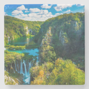Dessous-de-verre En Pierre Cascade élégante, Croatie
