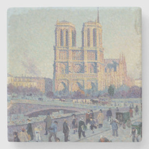 Dessous-de-verre En Pierre Cathédrale Notre-Dame Paris France Peinture classi