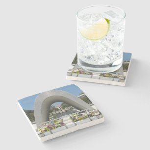 Dessous-de-verre En Pierre Cénotaphe commémoratif d'Hiroshima
