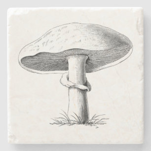 Dessous-de-verre En Pierre Champignon