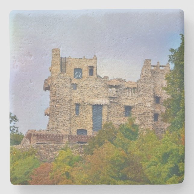 Dessous-de-verre En Pierre Château de Gillette (Devant)