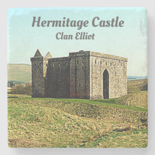 Dessous-de-verre En Pierre Château de l'Hermitage - Ecosse Elliot Clan