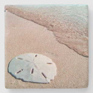Dessous-de-verre En Pierre Chaux de plage de Sandollar