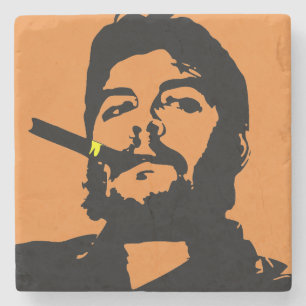 DESSOUS-DE-VERRE EN PIERRE CHE GUEVARA 14
