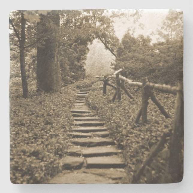 Dessous-de-verre En Pierre Chemin vers la lumière (Devant)