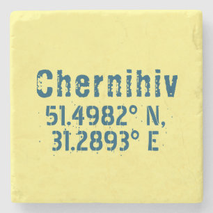 Dessous-de-verre En Pierre Chernihiv Ukraine Latitude & Longitude désistée