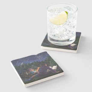 Dessous-de-verre En Pierre Chevaliers d'été