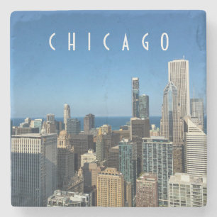 Dessous-de-verre En Pierre Chicago