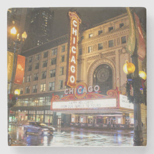 Dessous-de-verre En Pierre Chicago State Street
