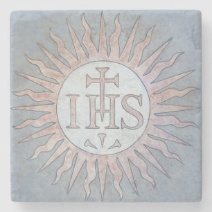 Dessous-de-verre En Pierre Christogram Stone