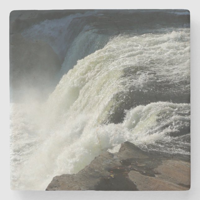 Dessous-de-verre En Pierre Chutes d'Ohiopyle en Pennsylvanie (Devant)