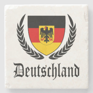 Dessous-de-verre En Pierre Cimetière de Deutschland