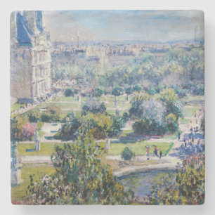 Dessous-de-verre En Pierre Claude Monet - Les Jardins des Tuileries