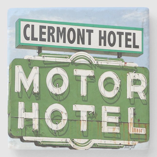 Dessous-de-verre En Pierre Clermont Hotel Atlanta, Clermont (Devant)