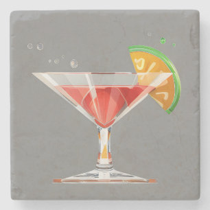 Dessous-de-verre En Pierre Cocktail classique