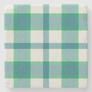 Dessous-de-verre En Pierre Cogit Amor Tartan